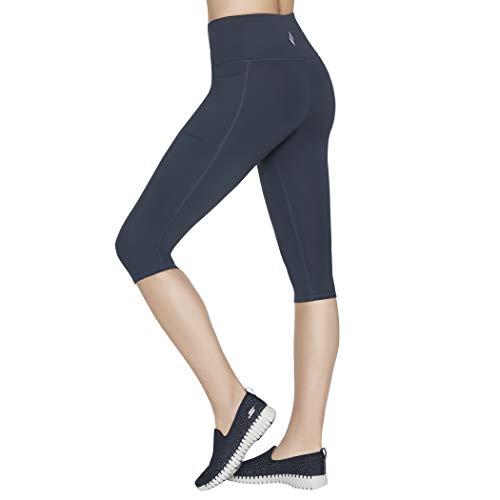 Image of Skechers Women's High Rise Goflex Hw Regular Fit Capri Leggings