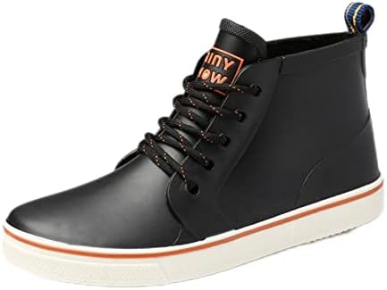 Moudn Damen Gummistiefel Kurze Regenstiefel Rutschfeste Wasserdichte Chelsea Boots Kurzschaftstiefel Outdoor Gartenschuhe