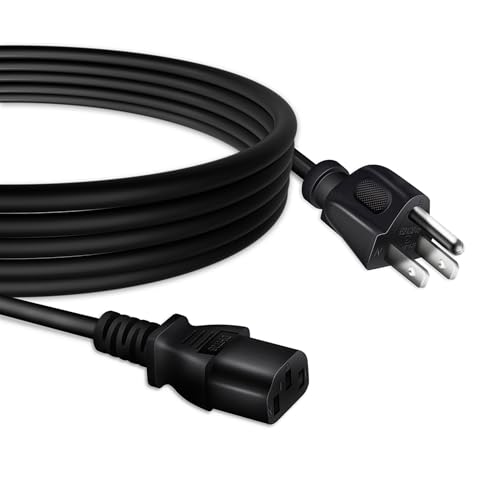 Cable de alimentación UL listado con enchufe de 3 clavijas compatible con máquina de ejercicios TiSSCARE SZJ-BK01
