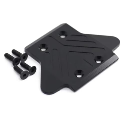 Plaque protection arrière Arrma Kraton 6S anti-choc alu noir crawler 1/8