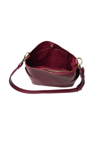 Image of Joy Susan Side-Pocket Bucket Bag: Kayleigh Crossbody