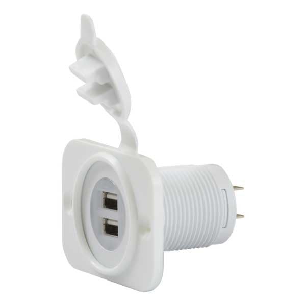 Double USB Marinco Sealink chargeur étanche 12V-24V pour recharger deux appareils