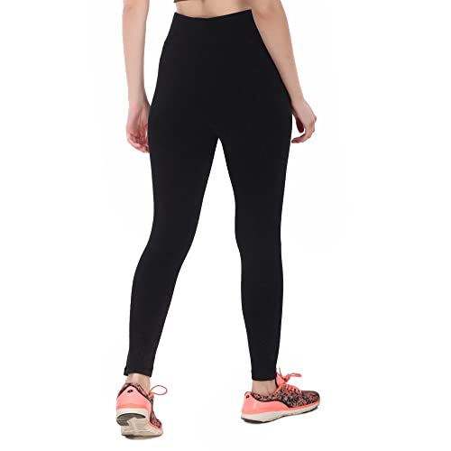 Image of Women High Waist 4-Way Stretchable Ankle Length Jeggings | Soft Lycra Gym Yoga Workout Tights for Women