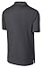 Joe's USA Mens Moisture Wicking Micropique Golf Polo-Large-Iron Grey