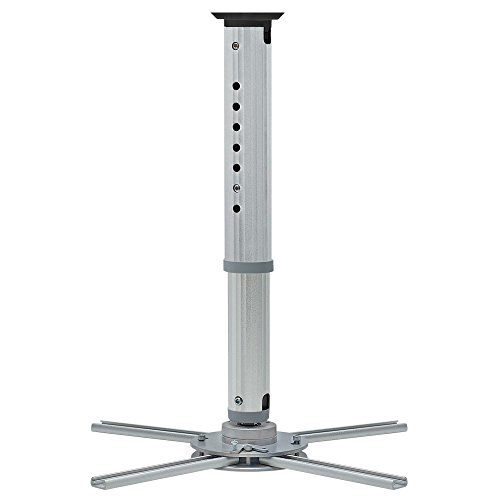 Cmple&ndash;Universal Projector Bracket Mount, Tilt & 360 Degree Swivel Ceiling Projector Mount with...