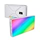 Andoer RGB LED Videoleuchte, Kamera Videolicht 2500K-9900K Dimmbare 24 Szeneffekte Videokonferenzleuchte mit Kaltem Schuhhalter für DSLR-Kamera, Eingebaute Batterie