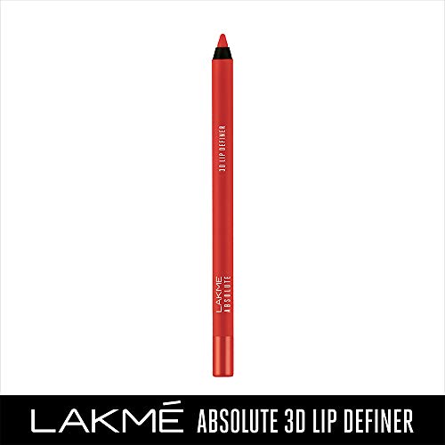 Image of LAKME Absolute 3D Lip Definer, Creme Finish - Crimson, 1.2g