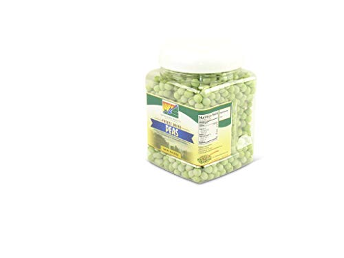 Mother Earth Products Freeze Dried Peas, Net Wt 8OZ (226g)