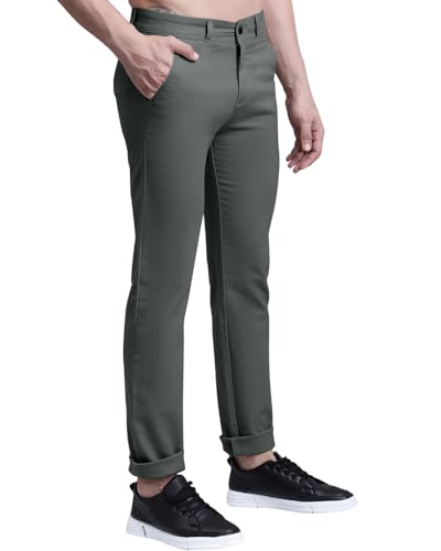 Image of Noble Monk Men's Regular Fit Mid Rise Pants