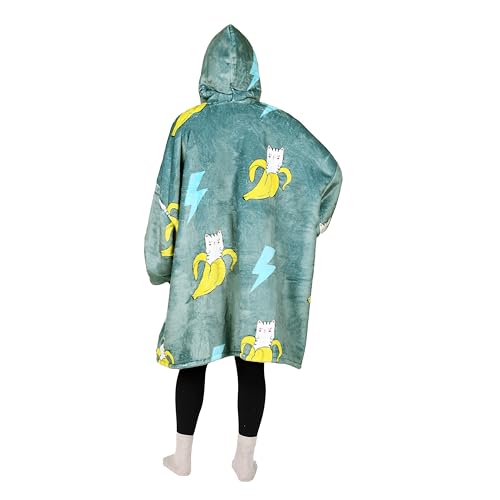 Tirrinia Oversized Sherpa Wearable Blanket Hoodie — view 3