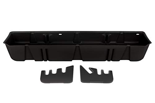 DU-HA Under Seat Storage Fits 17-19 Ford F-250 thru F-550 Super Duty Crew Cab, Black, Part #20210