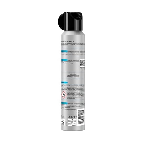 got2b Strand Matte Haarspray (100 ml), Haarspray für Männer verleiht matte Surfer Looks, Styling Spray für noch bessere Surfer Styles und längeren Halt, ohne Beschweren – Bild 4