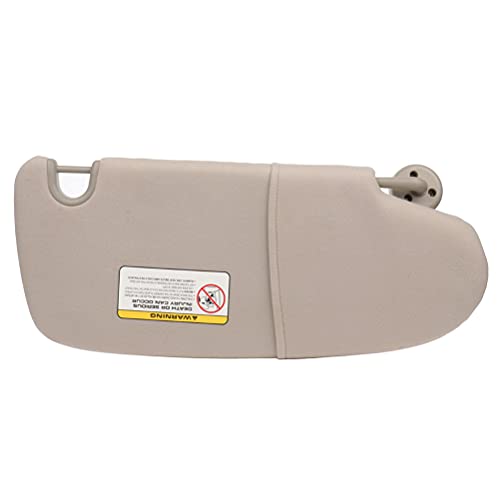 Aintier Sun Visor fit for 2002-2008 for Dodge Ram 1500,2002-2008 for Dodge Ram 2500,2002-2008 for Dodge Ram 3500 Without Sunroof(Gray,Left Driver Side)