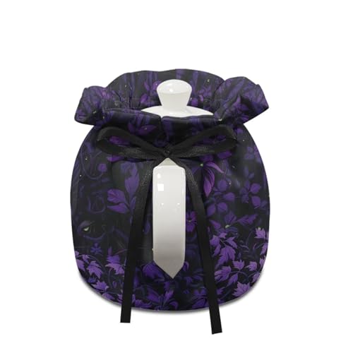 Image of Halloween Tea Cozy Cover Insulated Dust Cover for Teapot Black Cat Tea Pot Covers for Keeping Warm Kettle Protector Washable Portable Kitchen Decoration