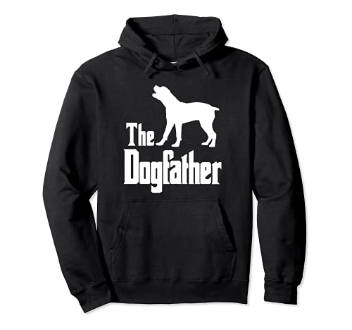 The Dogfather - funny dog gift, funny Boerboel Pullover Hoodie, Black, S