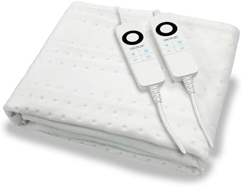 Cecotec Funda Bajera Eléctrica HeatConfort ThermalUnder Double (1...