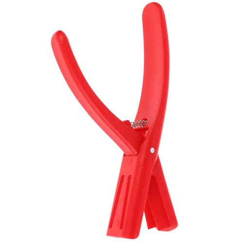 jojofuny Pelador de Camarones Reutilizable de PP Rojo Herramienta Práctica para Pelar Cangrejos de Río y Camarones Cocidos Compacto y Portátil para Cocina y Mariscos