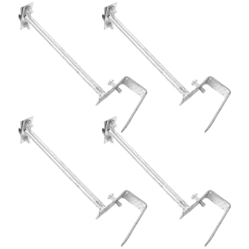 Soportes para pararrayos ajustables y abrazaderas de techo de hierro BESTYASH para su edificio 1