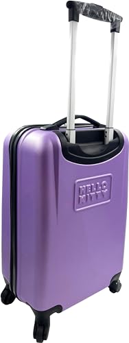 Fast Forward Kids Licensed Hard-Side 21” Spinner Luggage Lightweight Carry-On Suitcase (Hello Kitty)4