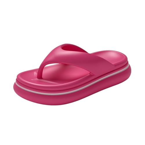 Sandals, Summer Thick Sole Beach Flip Flops - Comfortable EVA Slippers for Women & Men Shower Shoes