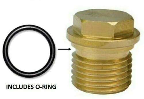 PARTSDEPOT Genuine Check Valve Cap Compatible with Annovi Reverberi RMV, SRMV, RMW and SRMW Pumps Between 2800 and 3000 PSI