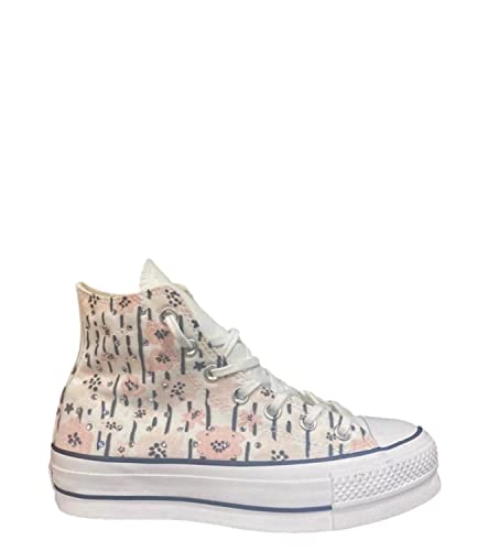  Converse Chuck Taylor all Star Lift Sneaker Tema Multicolore Fiori Donna 36.5 EU