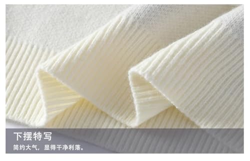 Mens Winter Hole Ripped Sweater Thick Warm Cashmere Jumper Casual Loose Knit Sweaters4