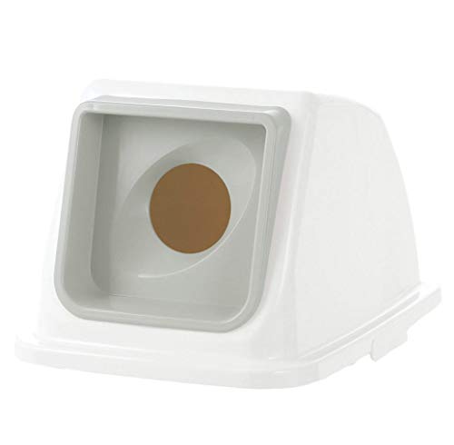 リッチェル(Richell) 分別ユニバーサルペール 65(フタ)(フタのみ・本体別売り) 丸 ホワイト 1個 140014 分別ゴミ箱 分別ごみ箱 ダストボックス くず入れ 屑入れ 投入口 角型 大容量 日本製 国産 サイズ/34.6×48×27H(cm