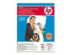Preisvergleich Produktbild HP Premium Plus Fotopapier hochglaenzend 13x18cm 20Blatts 280g / m2