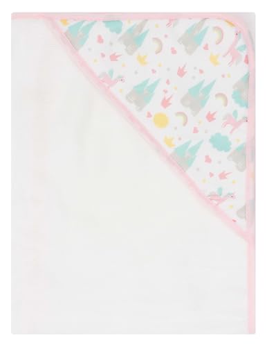 Image of Hooded Baby Towels 3-Pack - Soft Baby Bath Towels with Hood for Newborns & Toddlers, Baby Hooded Towel Set, 30 inch x 26 inch (Baby Unicorn)