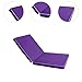Menolana Folding Gymnastics Mat Children Play Horizontal Bar Mat Multi Purpose Compact Exercise for Sports Yoga Workouts, Purple