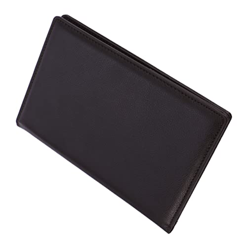 KICHOUSE Classic Restaurant Check Holder with Pen Clip Guest Check Presenter for Hotel Bar Stylish Menu Holder