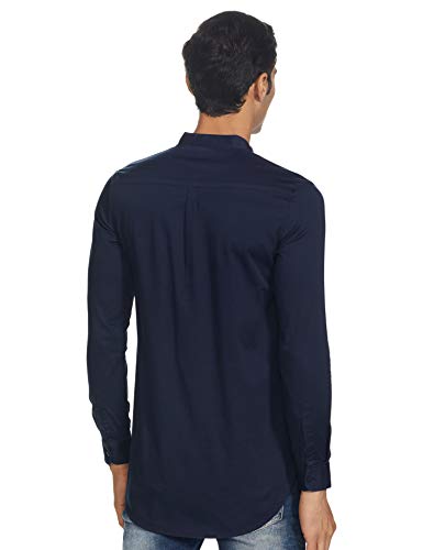 Image of Spykar Men's Solid Slim Fit Shirt