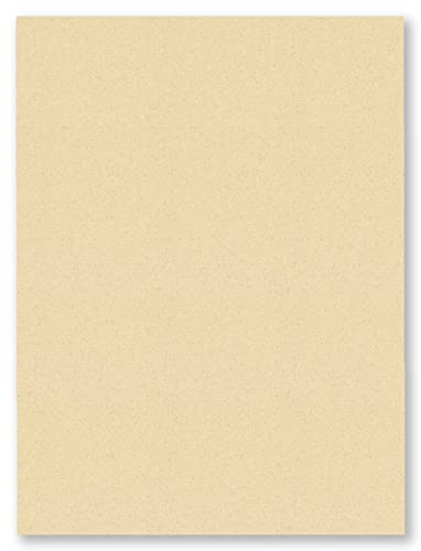 CountryArtHouse Tan Acid Free 11x14 Backing Board - Uncut Photo Mat Board - 10 Sheets
