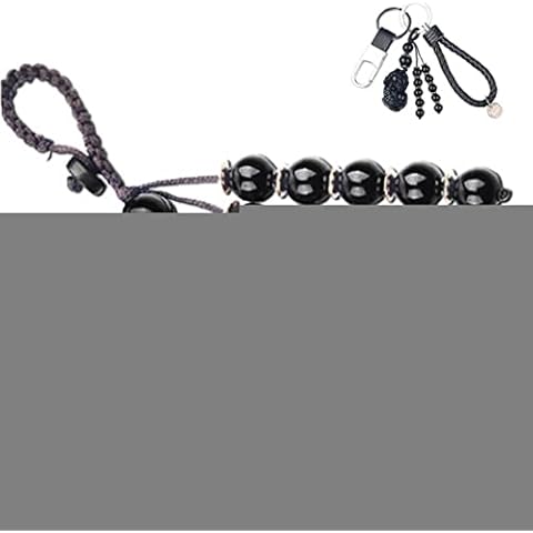 Agate Jade Pixiu Pendant Keychain Car Keychain Lucky Wealth Key Ring Chinese Feng Shui Pendant for Men Women Cover