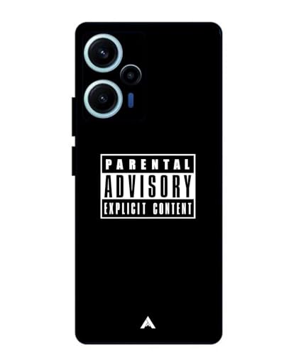 Image of Premium Explicit Case for Xiaomi Redmi Note 12 Turbo Soft-Touch Metal TPU Back Cover, Shockproof, Designer, Aesthetic Mobile Phone Case (Glossy Finish)