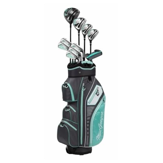 MacGregor Golf DCT3000 Premium Ladies Golf Clubs Set, All Graphite, Cart Bag, Right Hand