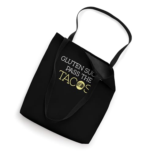 Bolso Tote con diseño Gluten Sucks Pass The Tacos miniatura 2
