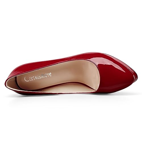 Image of Castamere Womens High Heels Platform Pumps Slip-on Stilettos 12CM Heel Office Dress Shoes