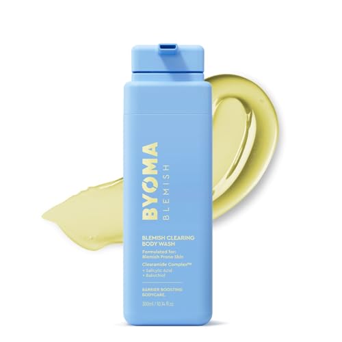 BYOMA Blemish Clearing Body Wash (300ml) Soothes Hydrates and Reduces Post-Blemish Marks Gently Exfoliates with Salicylic Acid for Smooth Healthier Skin