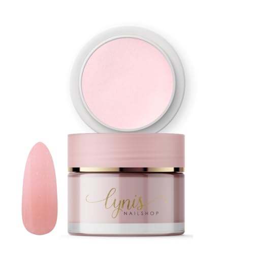 Acrylpulver für Nägel 28g Cover Extender Rose Rosa Hochdeckender Acrylpuder für natürliche Nagelbettverlängerung & Ausgleich Für French Look & Studioarbeit Deutsche Marke Lynis-Nailshop.de