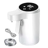 Electric Automatic Wine Dispenser with Digital Display, 4-Level Adjustable Liquor Decanter for Home...