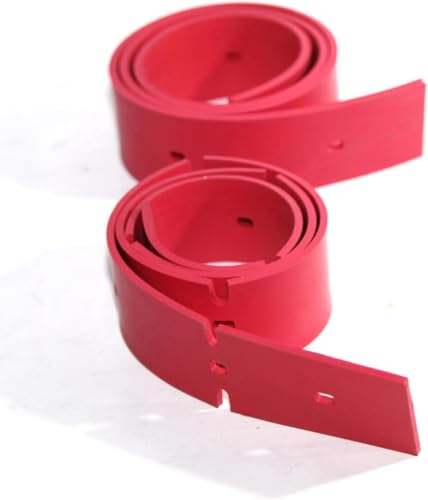 Floor Scrubber Rubber Squeegee Blade Kit (2pcs) for Emotor Model 500X (Squeegee 38' for 500X(MX5))