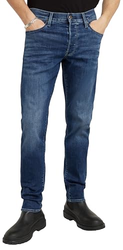 G-STAR Para Hombre 3301 Slim Jeans, Azul (Medium Aged D25742-8968-071), 40W / 38L