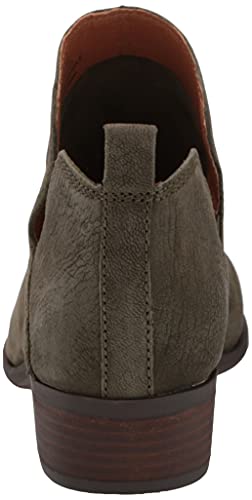 Lucky Brand Women's Bollo Bootie Ankle Boot, Olive Night, 7.53