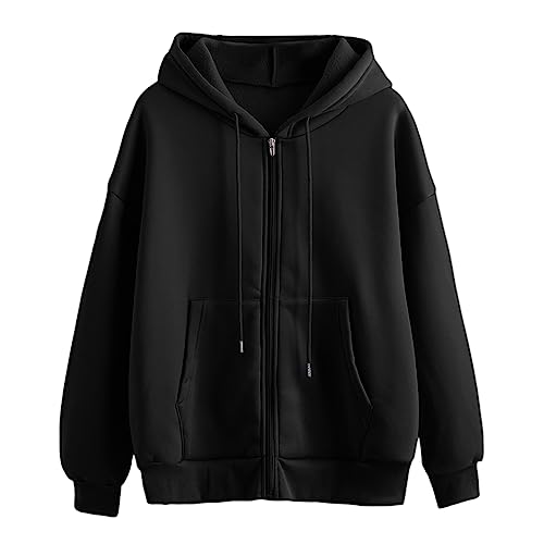 Damen Kapuzenpullover Sweatjacke Sweatshirt,Außergewöhnliche...