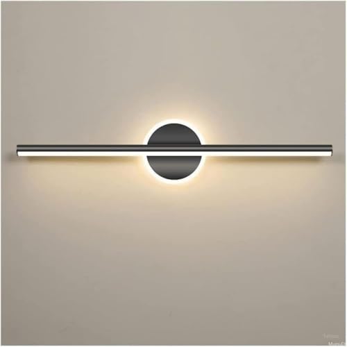 XinYiRich 浴室鏡 LED照明 鏡台 化粧鏡 の灯現代のシンプルなホテルのトイレ鏡の戸棚の灯創意的な箇性の軽奢な北欧のの洗面化粧台 壁灯 ブラケットライト トイレ 洗面器 磁気浮上 現代風 シンプル 省スペース 寝室 鏡ライト 浴室照明 防水 調光