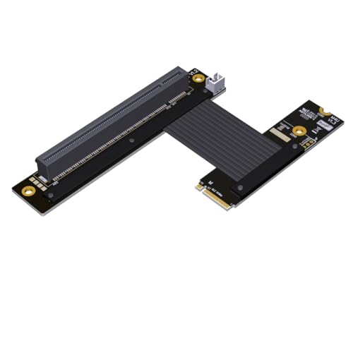 [JSDNGURK] PCIe 4.0 M.2 NVME To X16 ���T�[�P�[�u�� 90° �^�[�� �O���t�B�b�N�X�J�[�h�G�N�X�e���_�[ M.2 NVMe �L�[M SSD �g�� Gen 3UL