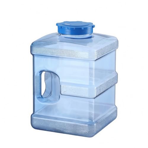 FytStycale Water Bucket with Handle Transparent Water Storage Bucket Large-Mouth