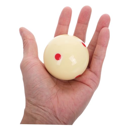 Boule blanche entraînement billard à points pour remplacer vos billes usées